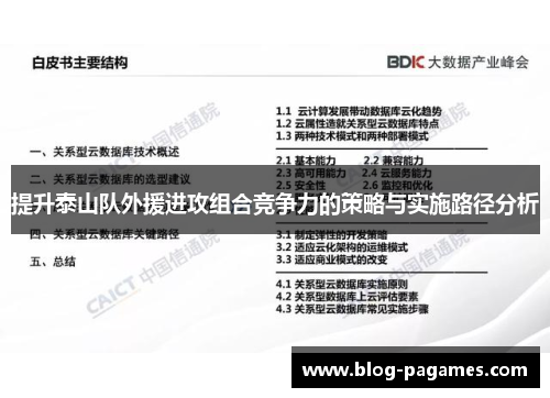 提升泰山队外援进攻组合竞争力的策略与实施路径分析